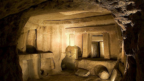 The subterranean structure dates to the Saflieni phase in Maltese prehistory