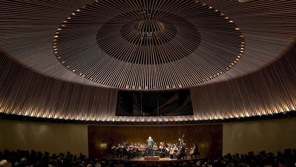 The Luis Angel Arango Library Concert Hall. Photo: German Montes