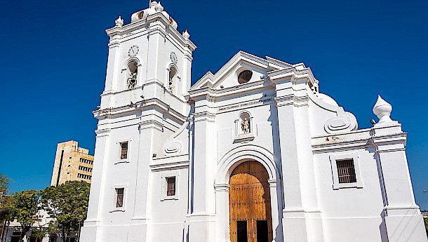 White cathedral of Santa Marta. Photo: Jess Kraft | shutterstock.com