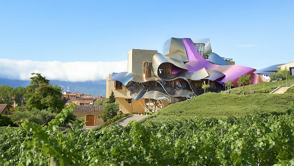 The Frank Gehry-designed Marques de Riscal hotel, opened in 2006. Photo: Marques de Riscal