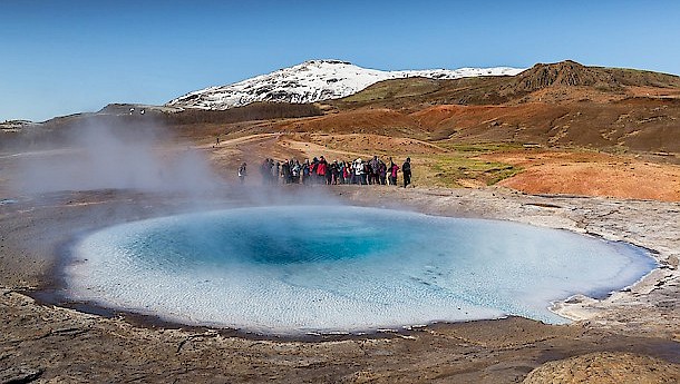 Skolaferdalag Energy Pool. Photo: Promote Iceland