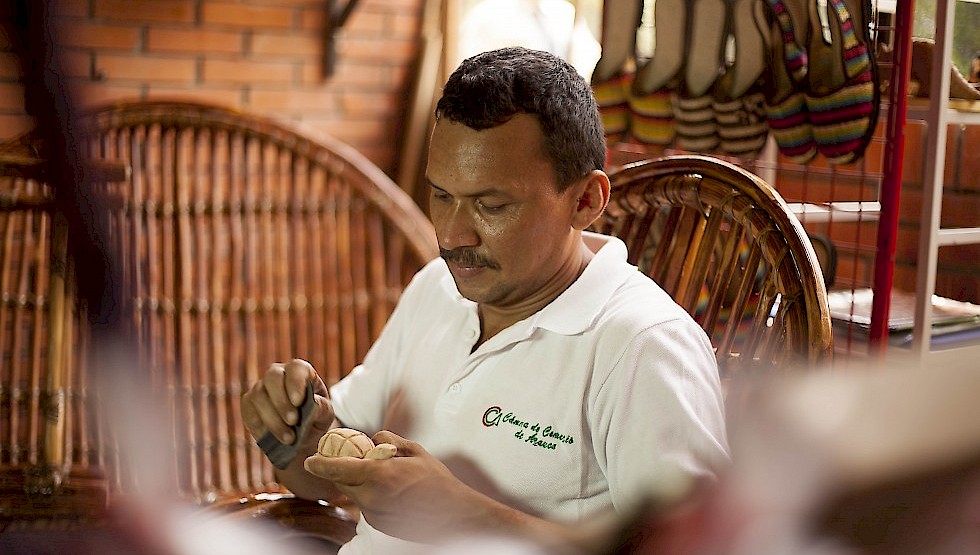 Caño Limon social development – micro-enterprises. Photo: ANH
