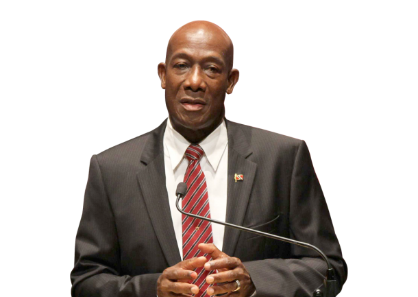 Prime Minister Keith Rowley delivers a speech during his swearing-in ceremony in the capital, Port of Spain, on 9th September 2015. 
Photo: Gao Xing/Xinhua Press/Cordon Press