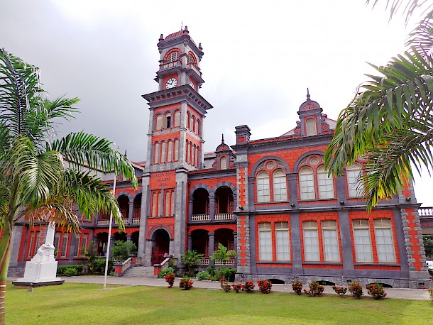 European influence is also seen in a group of Port of Spain mansions styled The Magnificent Seven. 
Photo: Jorge Maraima