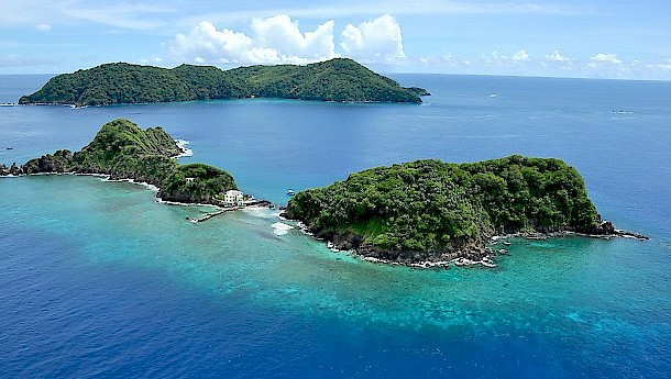 Verdant Little Tobago and Goat Island. Photo: Tobago House of Assembly