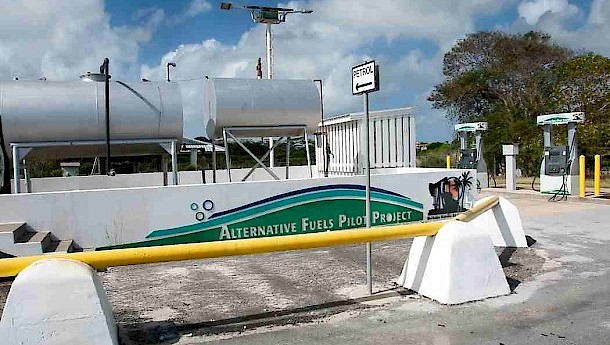 Fuel Station - Onsite gas dispensing station. Photo: BNOC