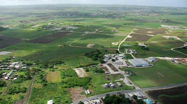 Aerial View of Woodbourne Oilfield. Photo: BNOC