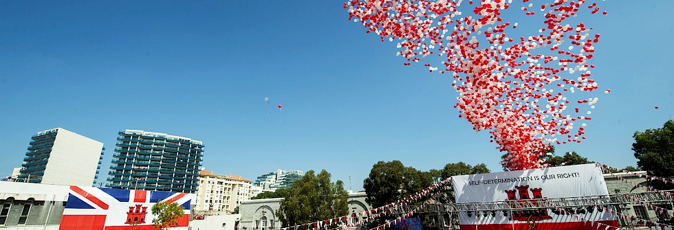 Gibraltar takes its place in the world